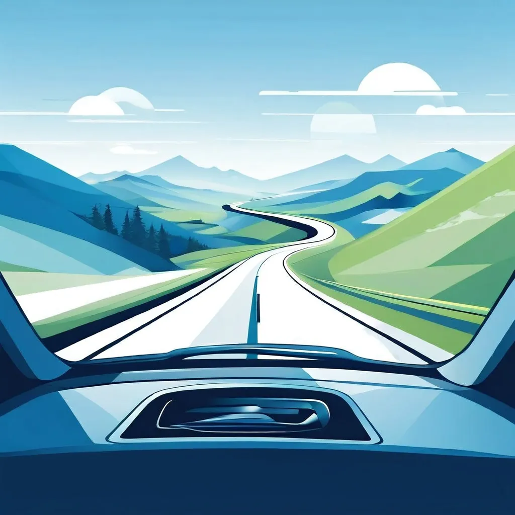 Speed Control on Swedish Uphill and Downhill Roads: Engine Braking and Traction