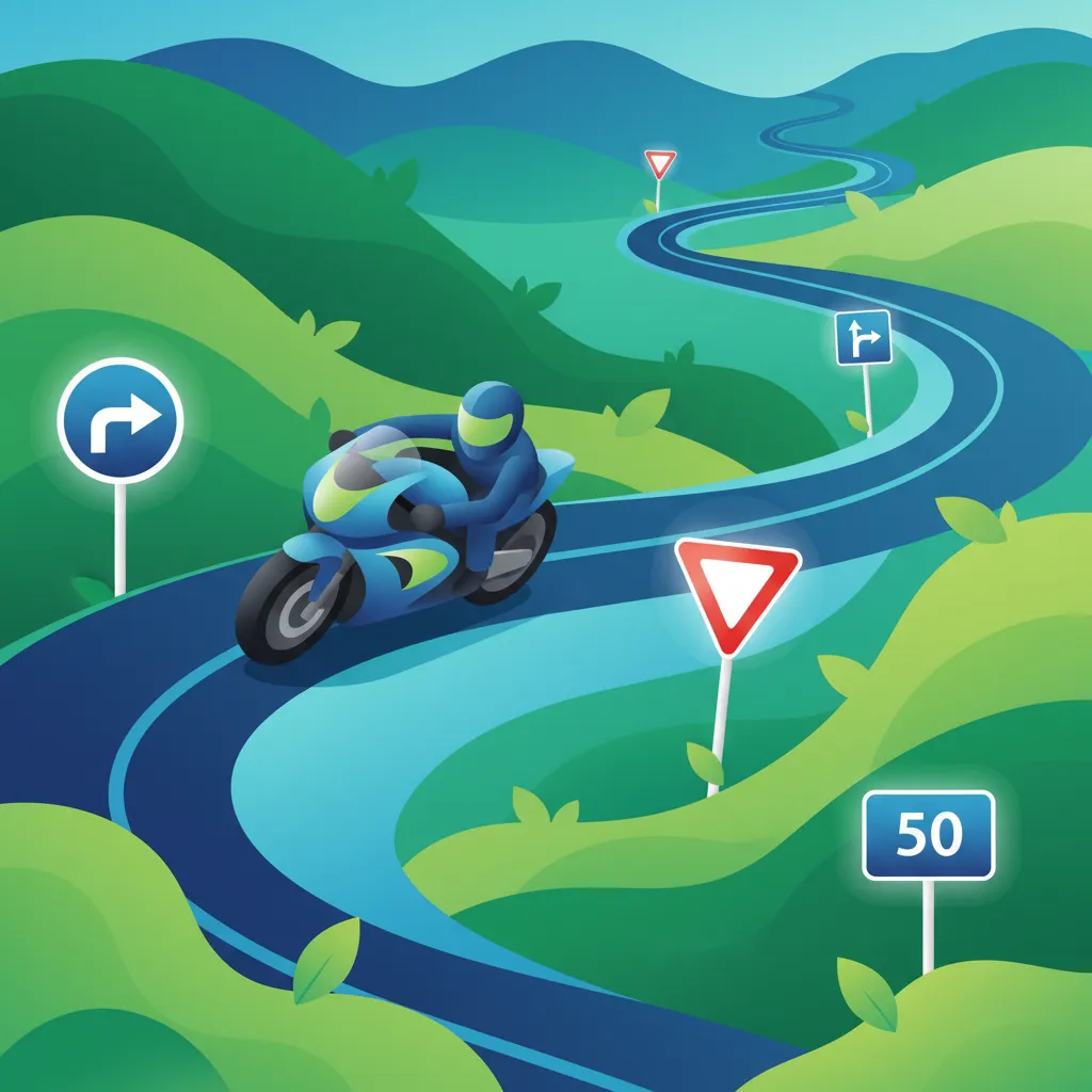 Swedish Motorcycle Theory Course: A Licence Exam Preparation