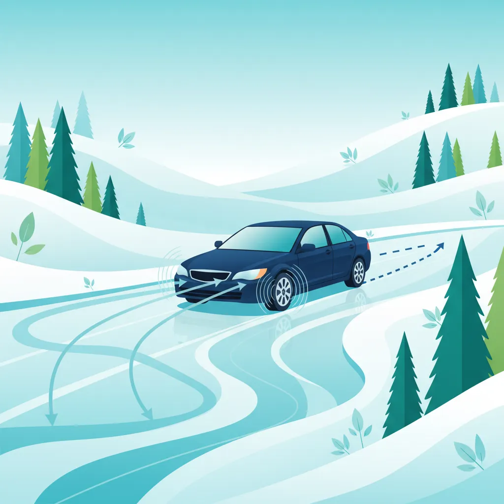 Swedish Driving Theory: ABS Braking on Slippery Surfaces & Gravel Roads