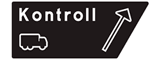 P6 - Control (Enter Inspection Area) road sign